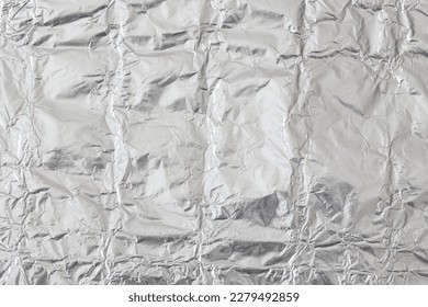Aluminium foil. Foil wrapping chocolate.