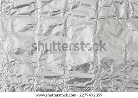Aluminium foil. Foil wrapping chocolate.