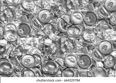 Aluminium recycling is scrap aluminium can be reused in products, abstract wallpaper, Recycle reuse and reduce concept save the earth, Industry background.