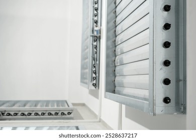 Aluminum Airflow-Industrial Ventilation Grilles-design building - Powered by Shutterstock