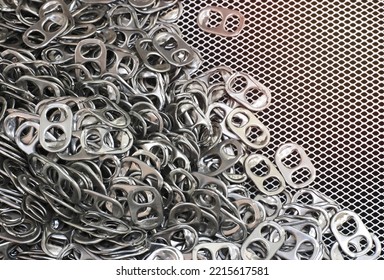 Aluminum Can Open Loop Texture Background