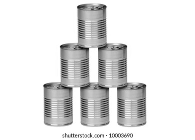 Resultado de imagen de latas en forma de pirámide
