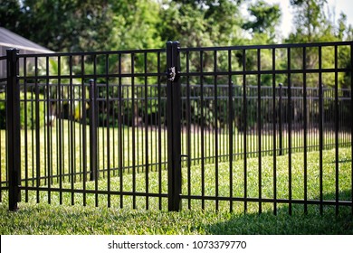 Aluminum Fence Double Gates
