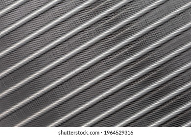 Aluminum fins of condenser for air conditioner.