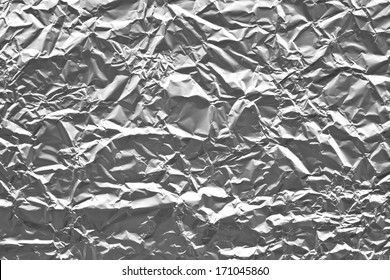 Crumpled aluminum foil texture Images, Stock Photos & Vectors ...