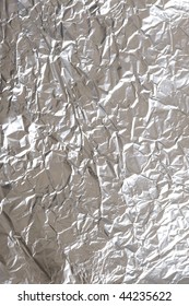 Aluminum Foil Background. Metallic Texture - Shutterstock ID 44235622