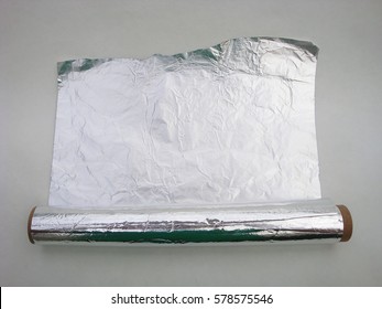 Aluminum Foil Roll Isolated	