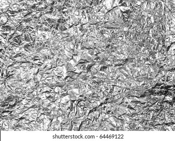 Crumpled aluminum foil texture Images, Stock Photos & Vectors ...