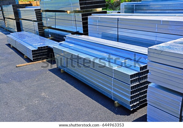 Aluminum Molding Aluminum Channel Shape Steel Stock Photo Edit Now 644963353