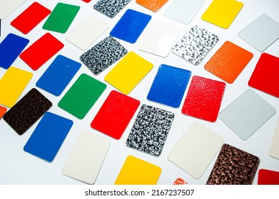 Aluminum Profile Powder Coating Color Samples