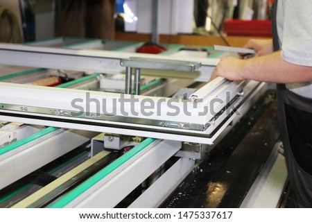Aluminum and PVC Window production 