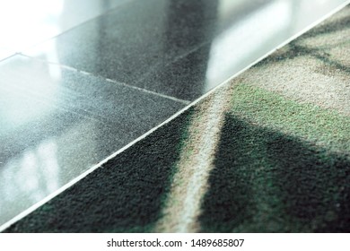 Aluminum Threshold Between Tiles Carpet 260nw 1489685807 