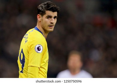 Alvaro Morata Of Chelsea - Tottenham Hotspur V Chelsea, Premier League, Wembley Stadium, London (Wembley) - 24th November 2018
