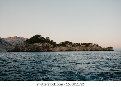 Amalfi Coast Li Galli Island Positano Landscape Sunset
