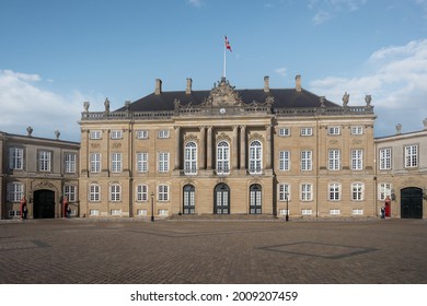 Amalienborg Palace - Frederick VIII's Palace, Crown Prince Frederik Official Residence - Copenhagen, Denmark