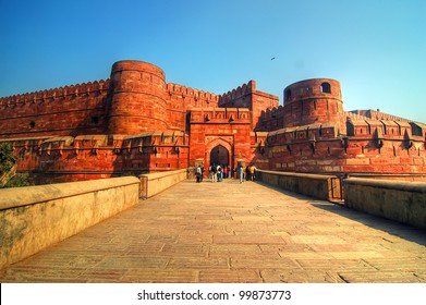 Amar Singh Gate of Agra Fort, Agra, Uttar Pradesh, India