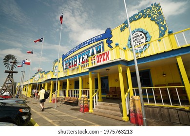 Amarillo, Texas United States - August 30 2020: The Entrance Of The World Famous 