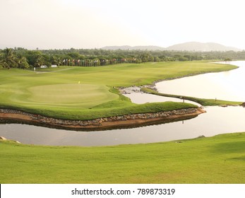 Amata Spring Country Club, Chonburi / Thailand - March 13, 2012: Golf Course