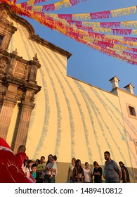 Amatitan, Jalisco, Mexico; May 23 2019: Patron Feast In Honor Of The Lord Of The Ascension Properly Known As Señor De La Ascencion At The Parish Of The Immaculate Conception In Amatitán