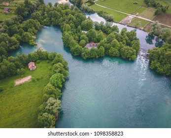 Amazing Aerial Photo Japodski Otoci Japod Stock Photo (Edit Now) 1098358793