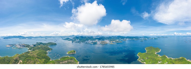 Amazing Aerial View Of Lamma Island, South Of Hong Kong