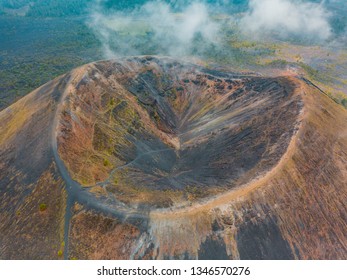 Amazing Aerial View Of The Paricutin Volcano In Michoacan, Mexico	
