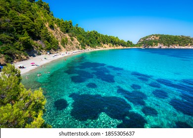 Amazing Beach Stafilos, Skopelos, Greece.