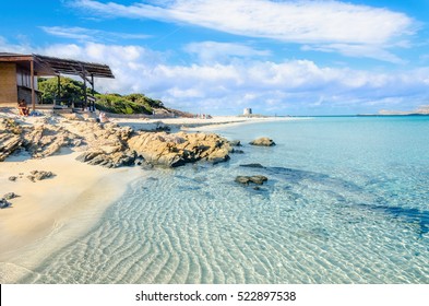 Amazing Beach In Stintino, Sardinia, Italy