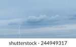 amazing clouds with a lot of lightning