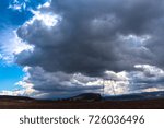 Amazing clouds at springtime