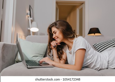 Chilling On Sofa Images Stock Photos Vectors Shutterstock