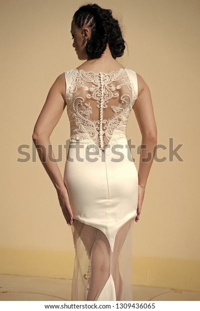 beige tight dress