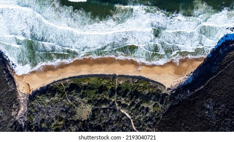 Amazing Drone Shot Of Tallows Beach In Australia 