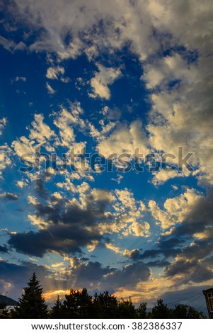 Similar – Image, Stock Photo sundowner Nature Landscape