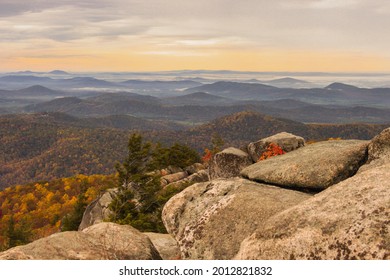 Amazing fall colors from the summit of old rag mountain