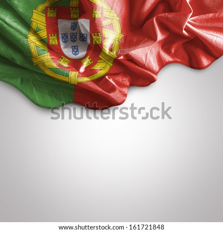 Amazing Flag of Portugal, Europe