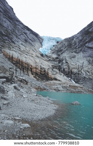 Similar – Foto Bild auf’n Sprung Gletscher Eis