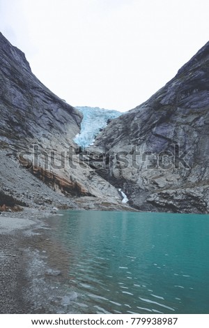 Similar – Foto Bild auf’n Sprung Gletscher Eis