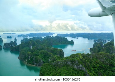 Amazing Halong Bay From The Sea Plane, Skull Island, King Kong