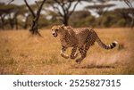 amazing image of Cheetah running.