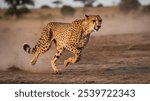 amazing image of Cheetah running.