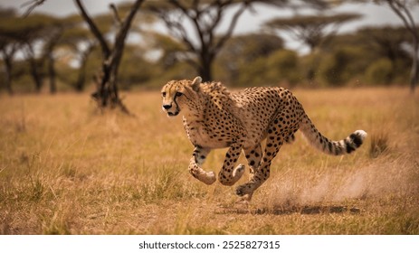 amazing image of Cheetah running.