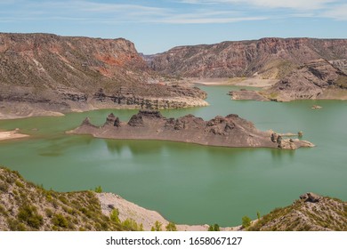 Amazing landscape of The Atuel Canyon in Valle Grande, Argentina.
 - Shutterstock ID 1658067127