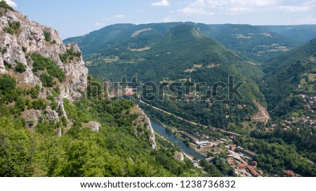 Amazing Landscape with Iskar Gorge, Balkan Mountains, Bulgaria
