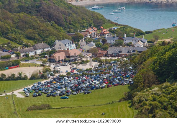 Amazing Landscape On Coast Car Park Stock Photo Edit Now 1023890809