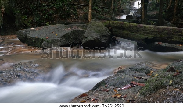 Amazing Landscape Sungai Tekala Tropical Rain Stock Photo Edit Now 762512590