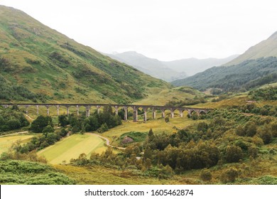 Amazing landscapes of the scottish Highlands. Hiking surrounded by green nature and impressive sceneries. - Shutterstock ID 1605462874