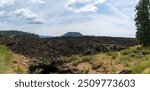 Amazing Lava Flows in Modoc National Forest near Lava Beds National Monument, California, USA