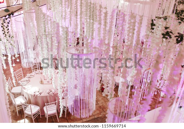 Amazing Luxury Decorated Place Ceiling Wedding Holidays