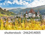 Amazing medieval architecture of Biertan fortified Saxon church in Romania protected by Unesco World Heritage Site.  Location: Biertan, Sibiu county, Romania, Europe